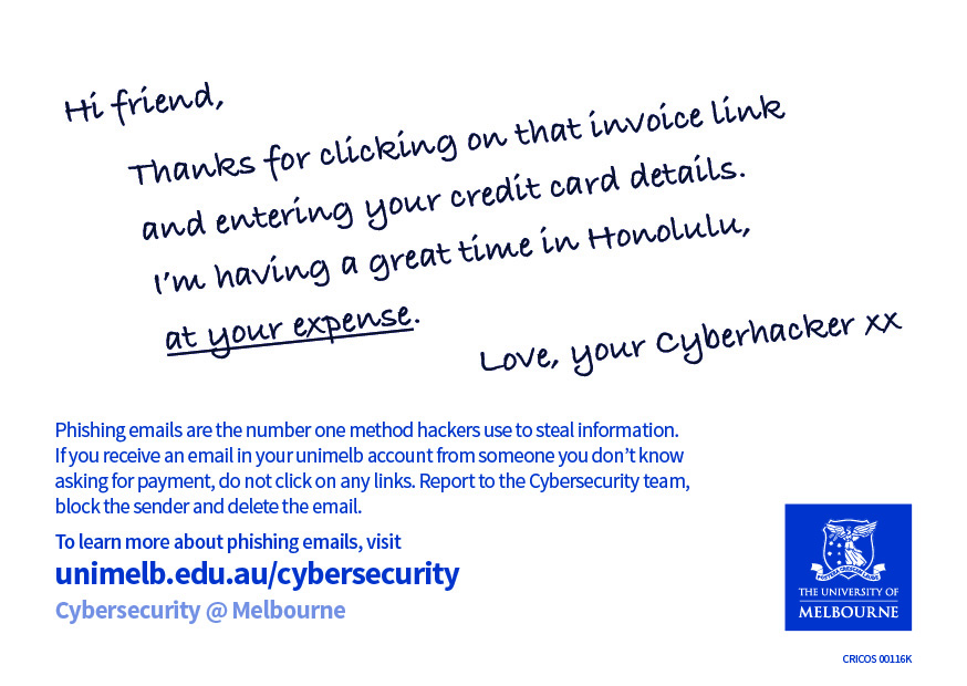 Cybersecurity Unimelb
